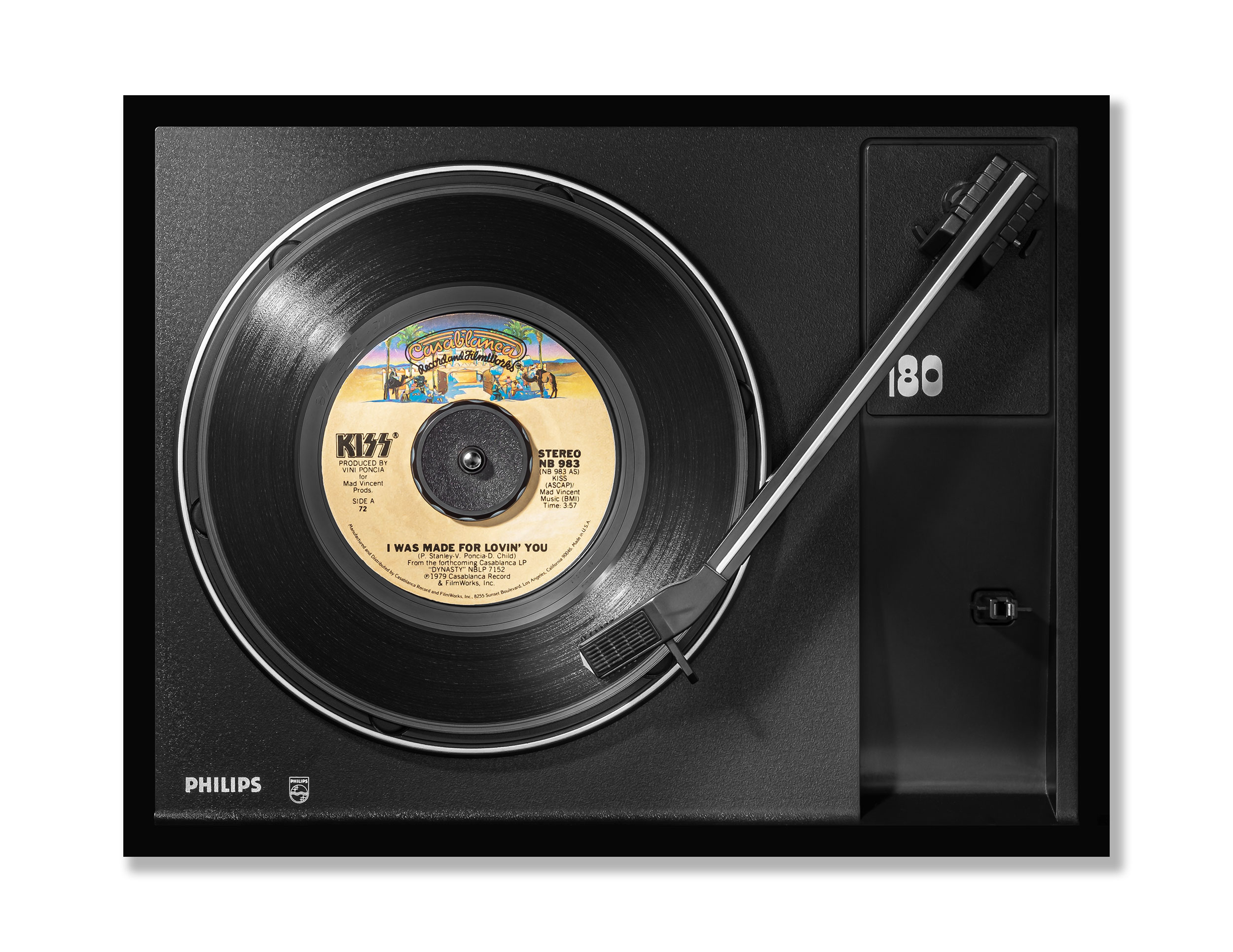 Vinylography No. 15 Kiss I was made for loving you on Philips