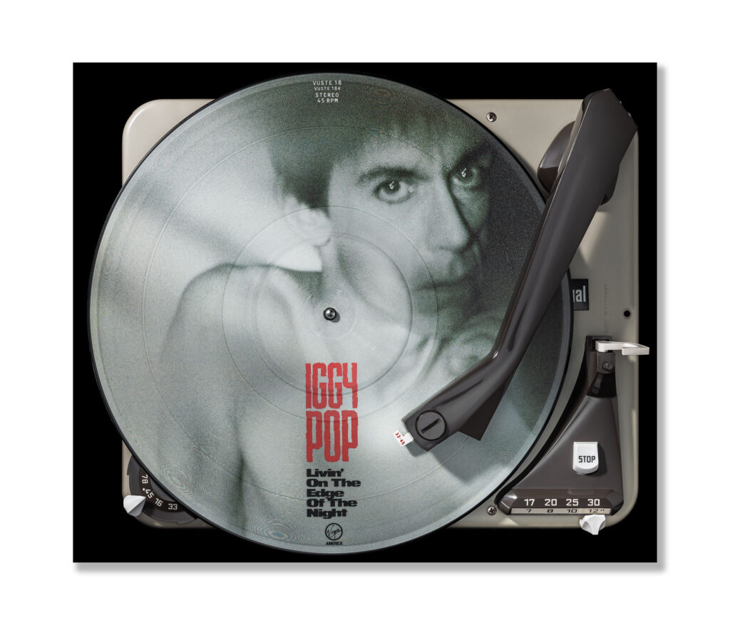 Vinylography No. 17 Iggy Pop Livin on the edge of the night on Dual