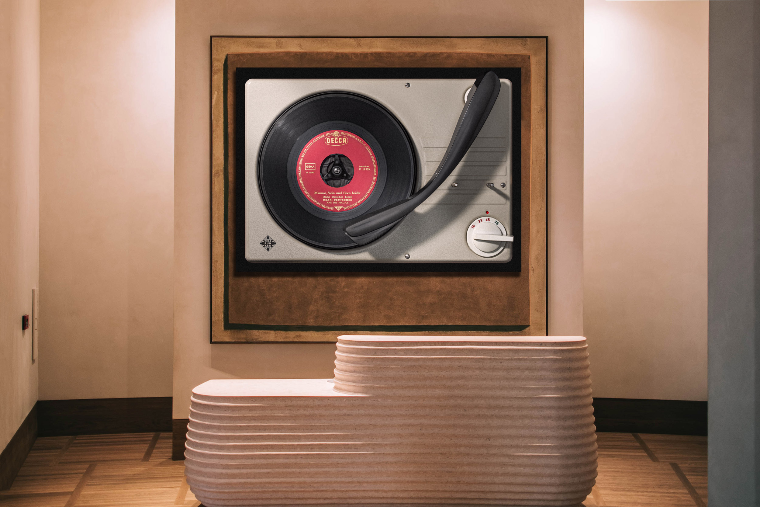 Vinylography No. 19 Drafi Deutscher Marmor, Stein und Eisen bricht on Telefunken