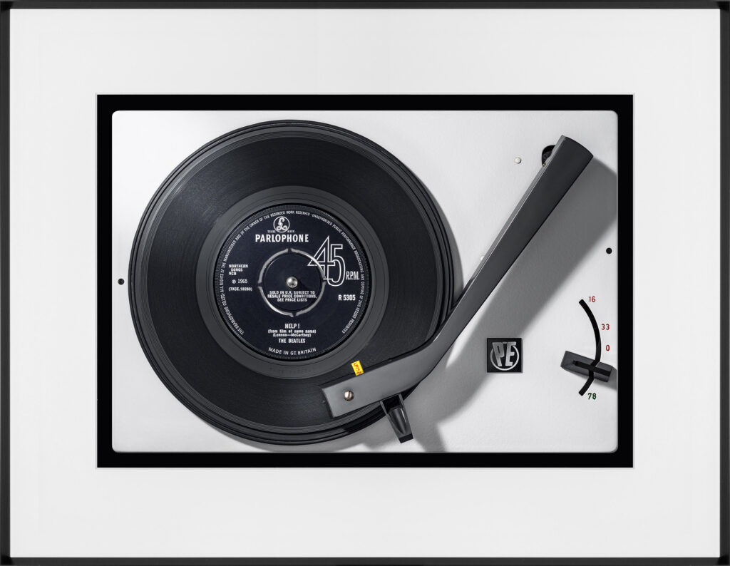 Vinylography No. 43 Beatles Help on Perpetuum Ebner