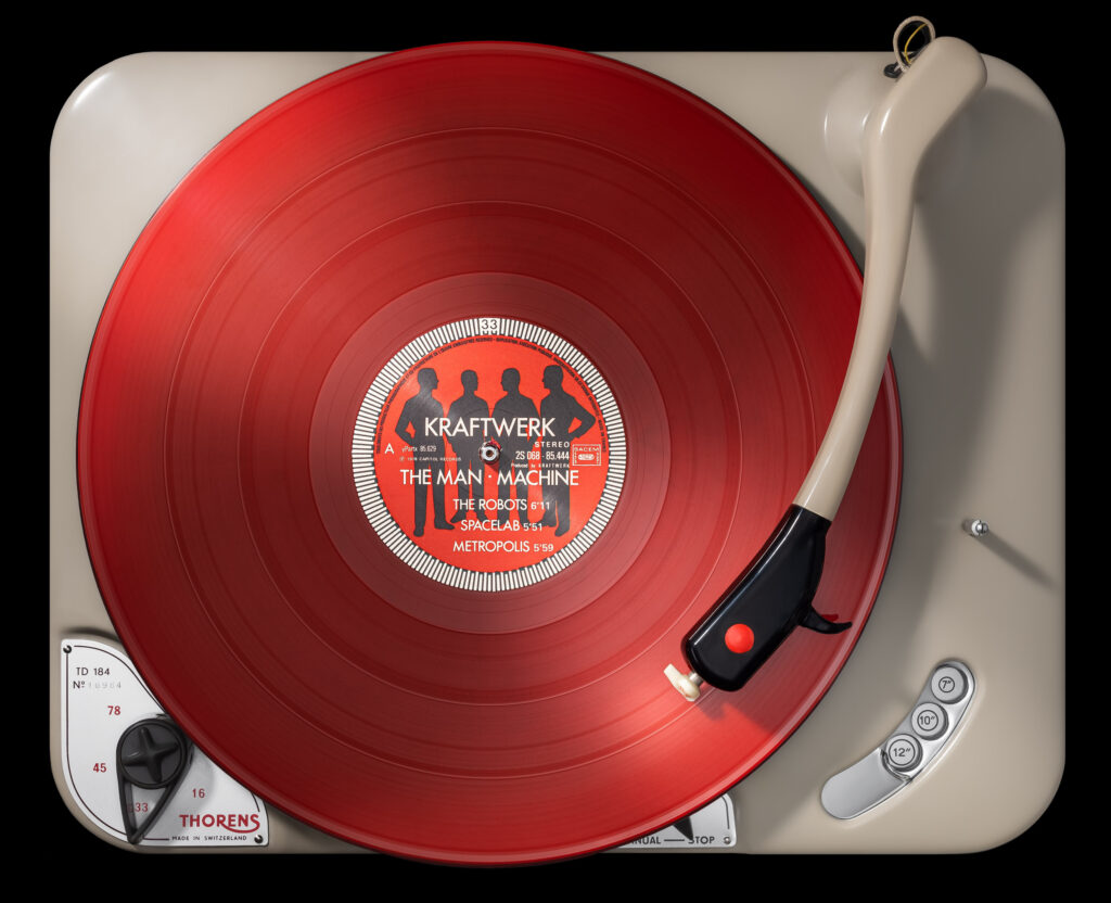 Vinylography No. 84 Kraftwerk The Man Machine on Thorens TD 184