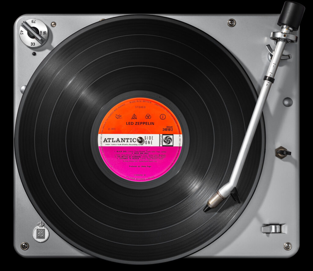 Vinylography No. 30 Led Zeppelin IV on Beogram 1000