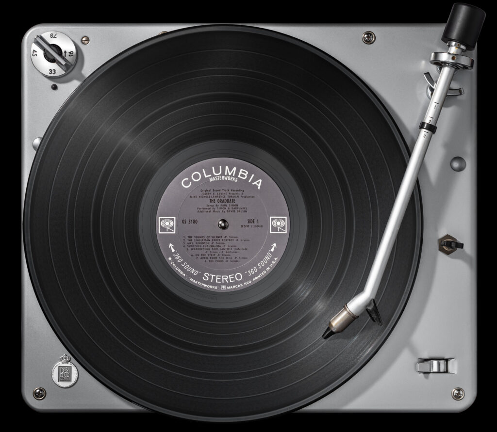 Vinylography No. 91 Simon And Garfunkel The Graduate on Beogram 1000