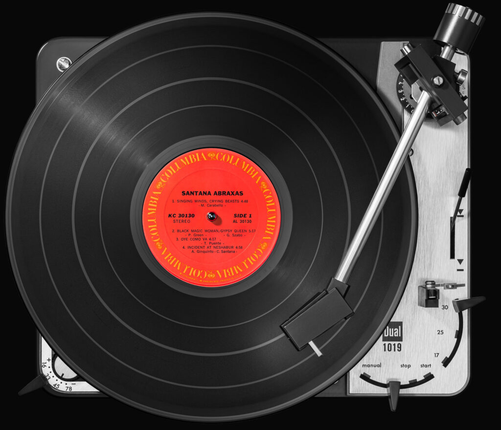 Vinylography No. 34 Santana Abraxas on Dual 1019