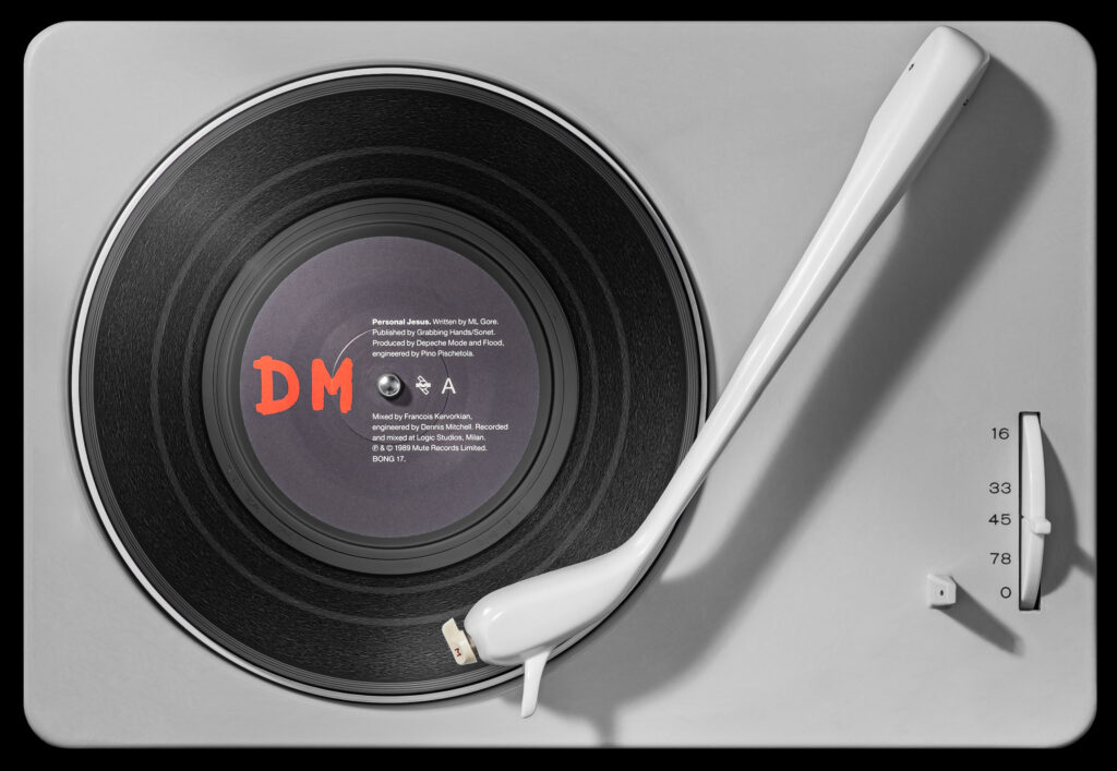 Vinylography Iconic Depeche Mode, Personal Jesus on Braun PC3