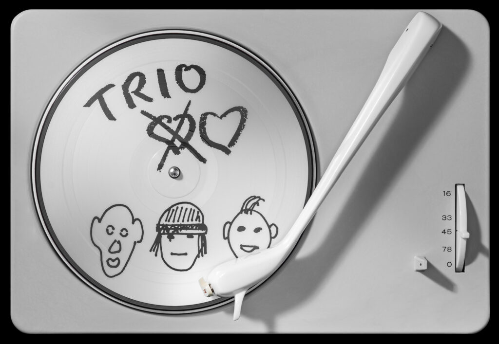 Vinylography Iconic Trio, Da Da Da on Braun PC3