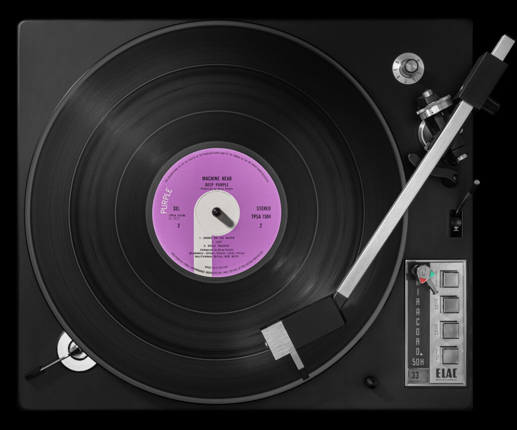 Vinylography No. 22 Deep Purple Machine Head on Elac Miracord 50 H