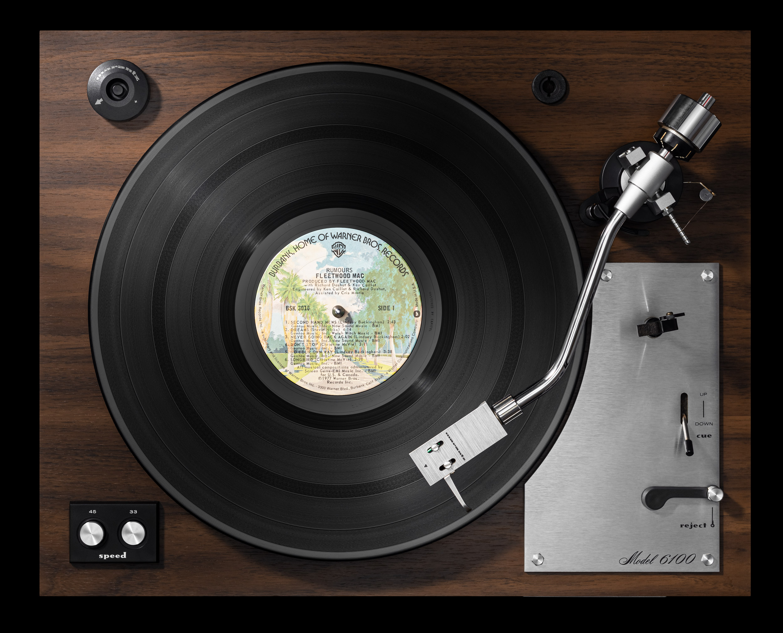 Vinylography No. 67 Fleetwood Mac Rumors on Marantz 6100