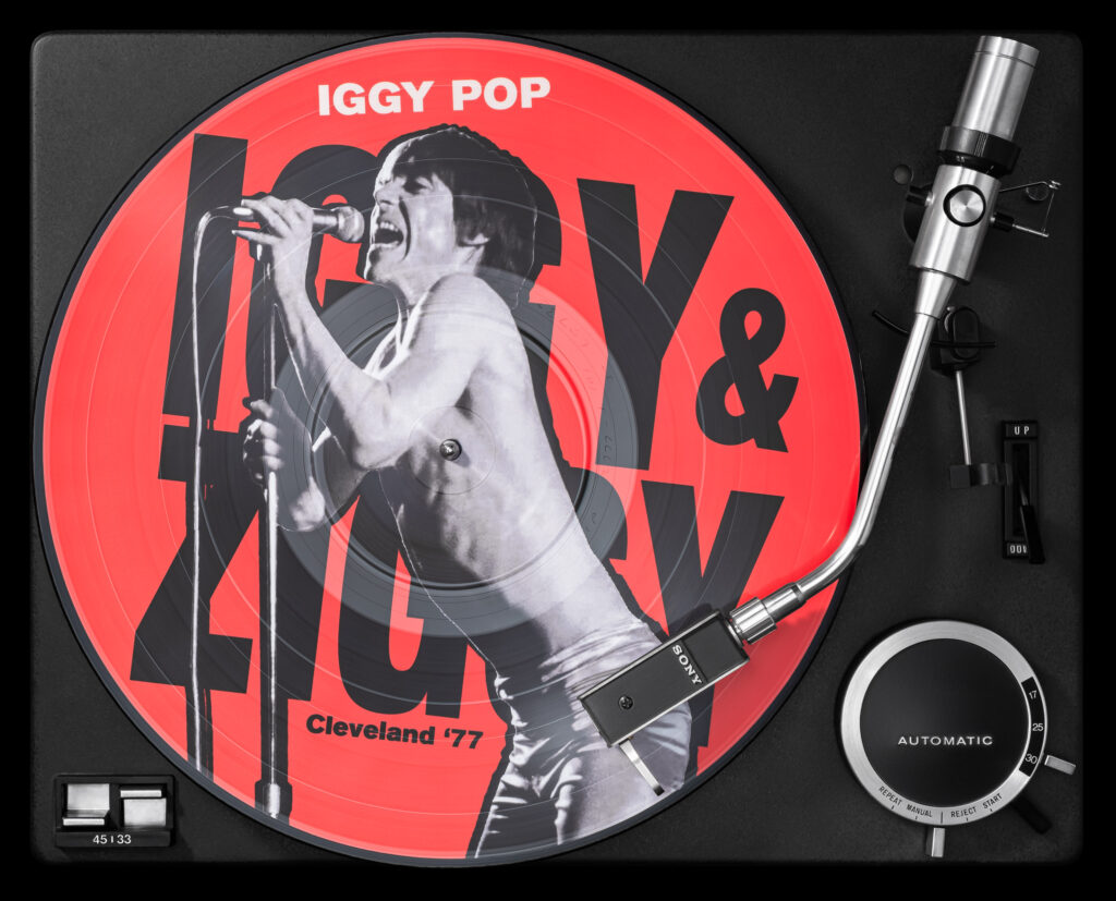 Vinylography No. 99 Iggy Pop Iggy & Ziggy Cleveland 77 on Sony PS 5520